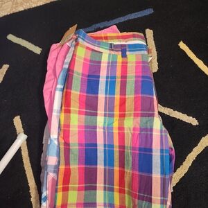 Colorful Plaid Shorts